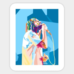 Kevin Parker in WPAP Sticker